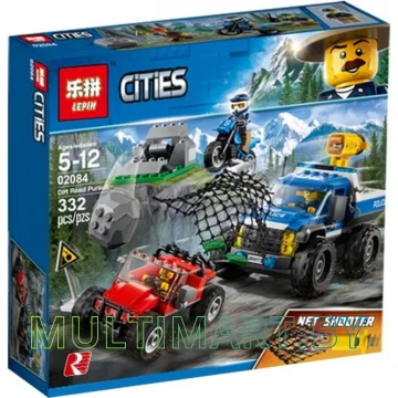 Конструктор Lepin 02084 Погоня по грунтовой дороге (332 детали)